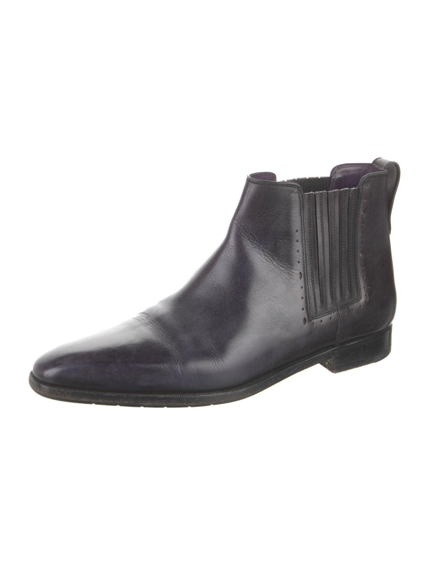 Berluti Leather Chelsea Boots