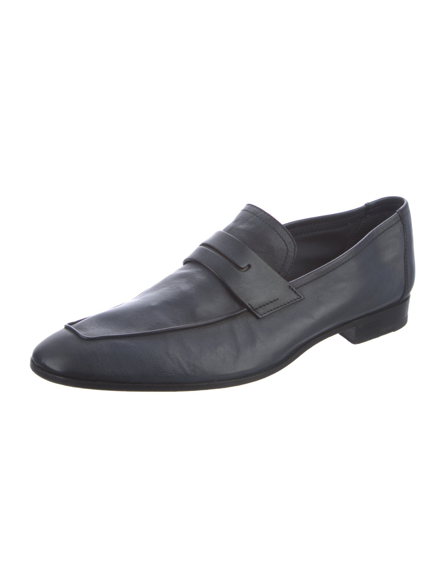 Berluti Leather Dress Loafers