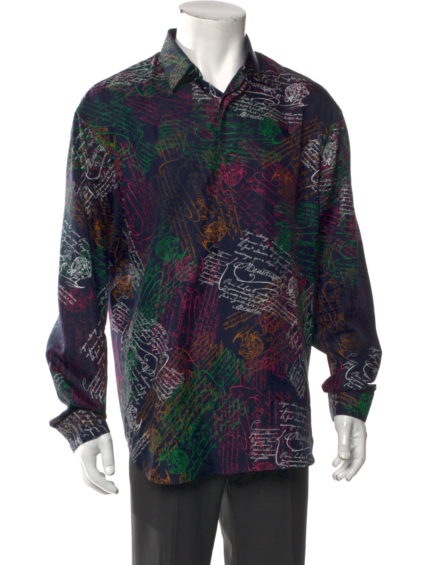 Berluti Silk Printed Shirt