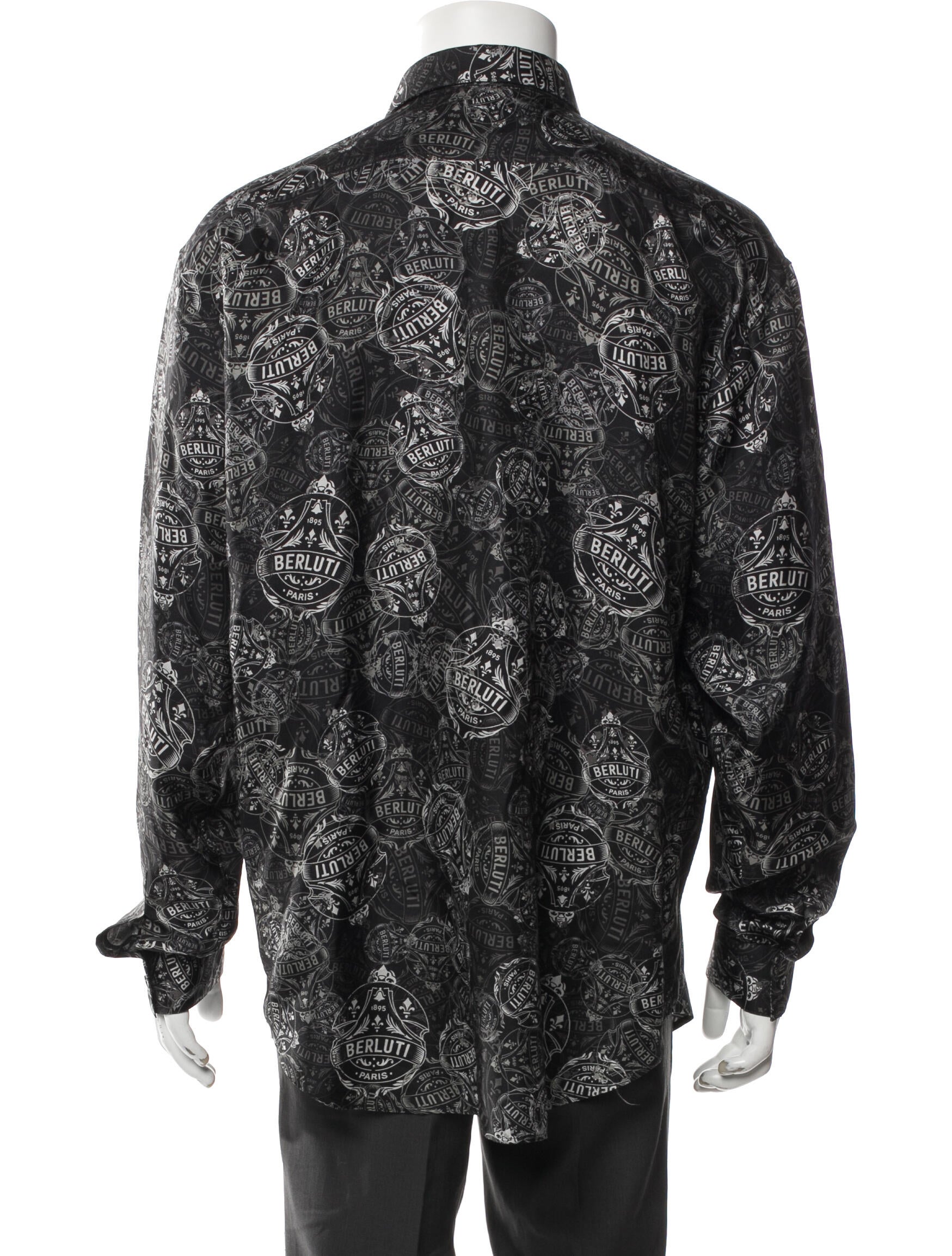 Berluti Silk Printed Shirt