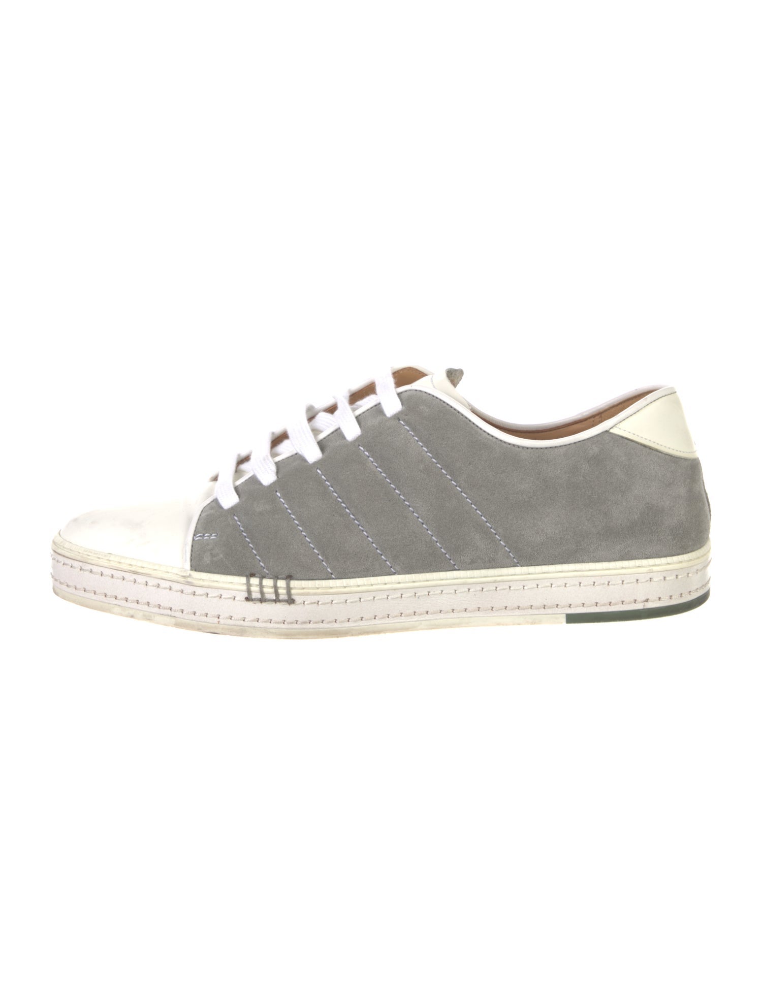 Berluti Suede Printed Sneakers