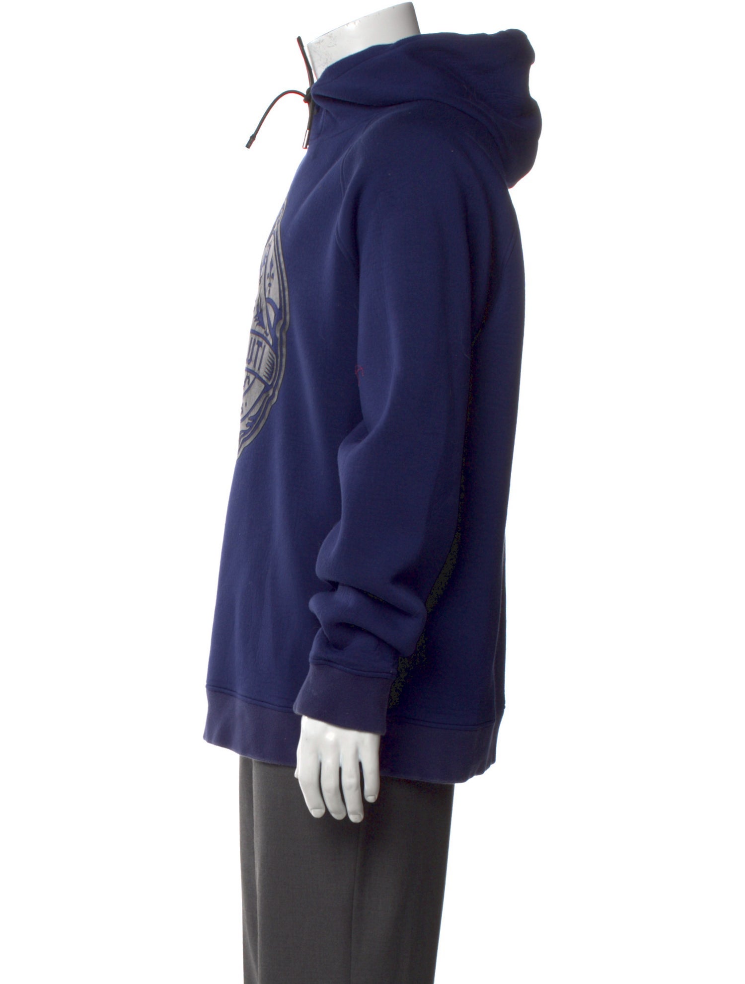 Berluti Graphic Print Mock Neck Hoodie