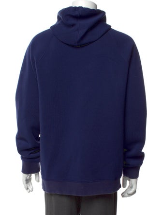 Berluti Graphic Print Mock Neck Hoodie