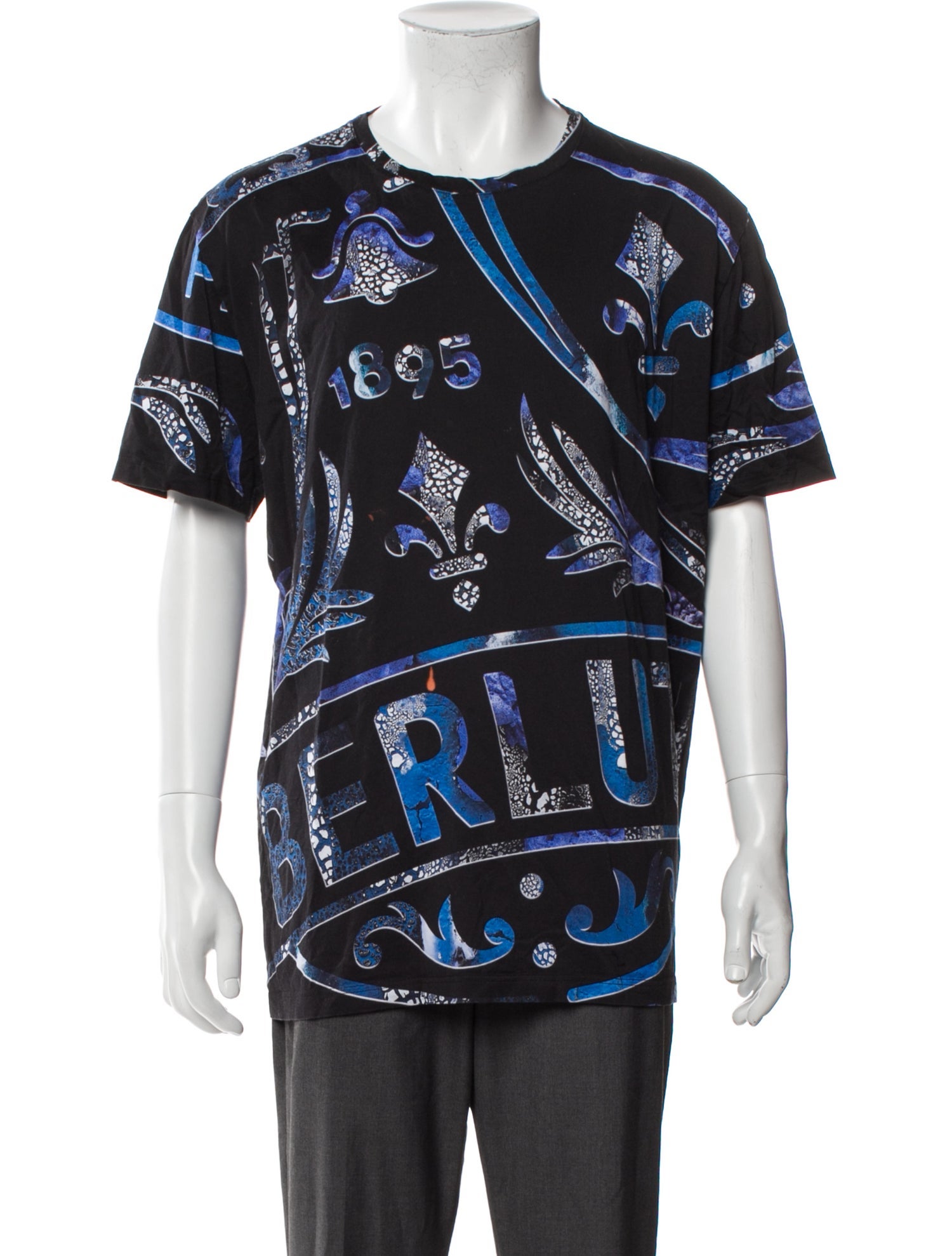 Berluti Printed Crew Neck T-Shirt