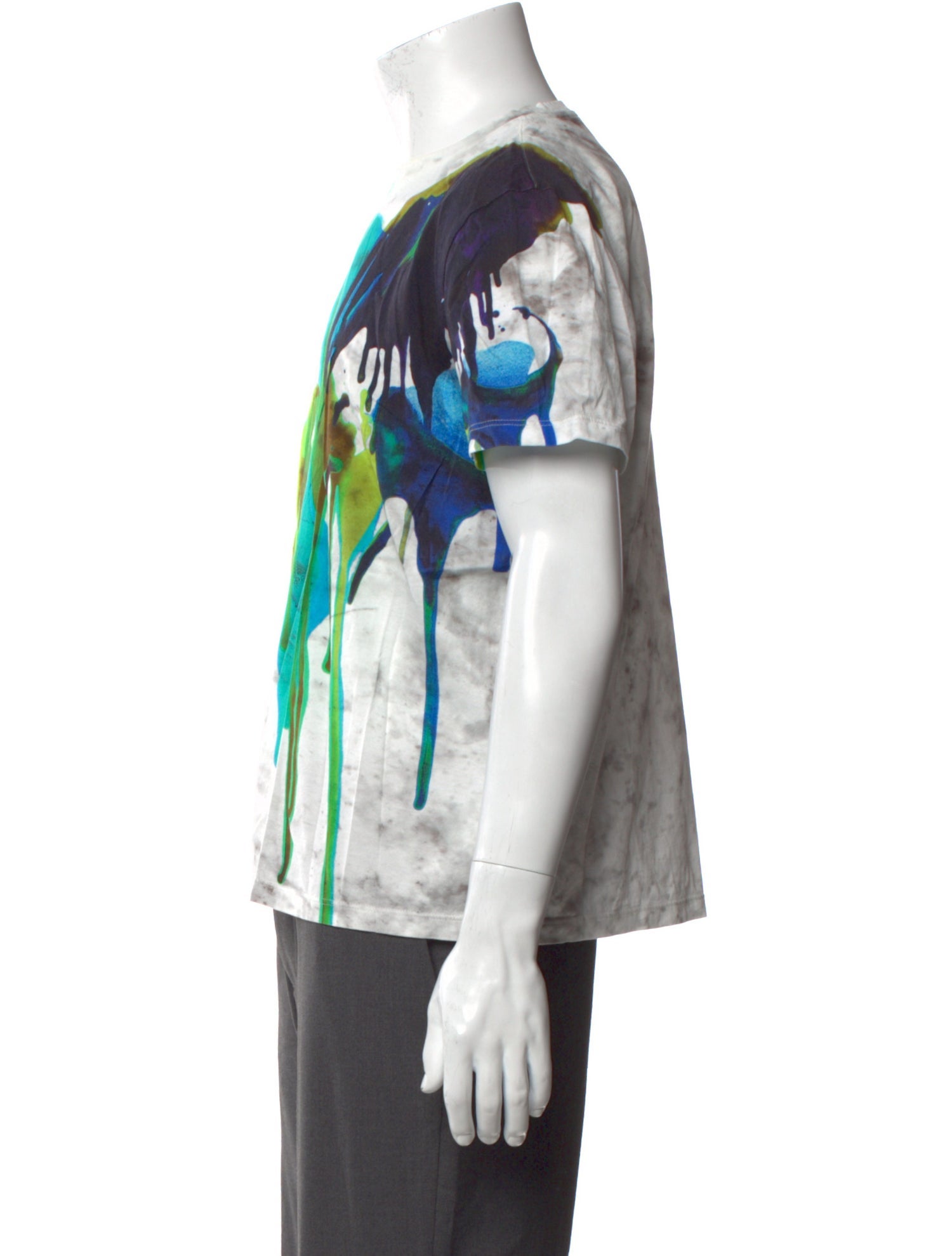 Berluti Graphic Print Crew Neck T-Shirt
