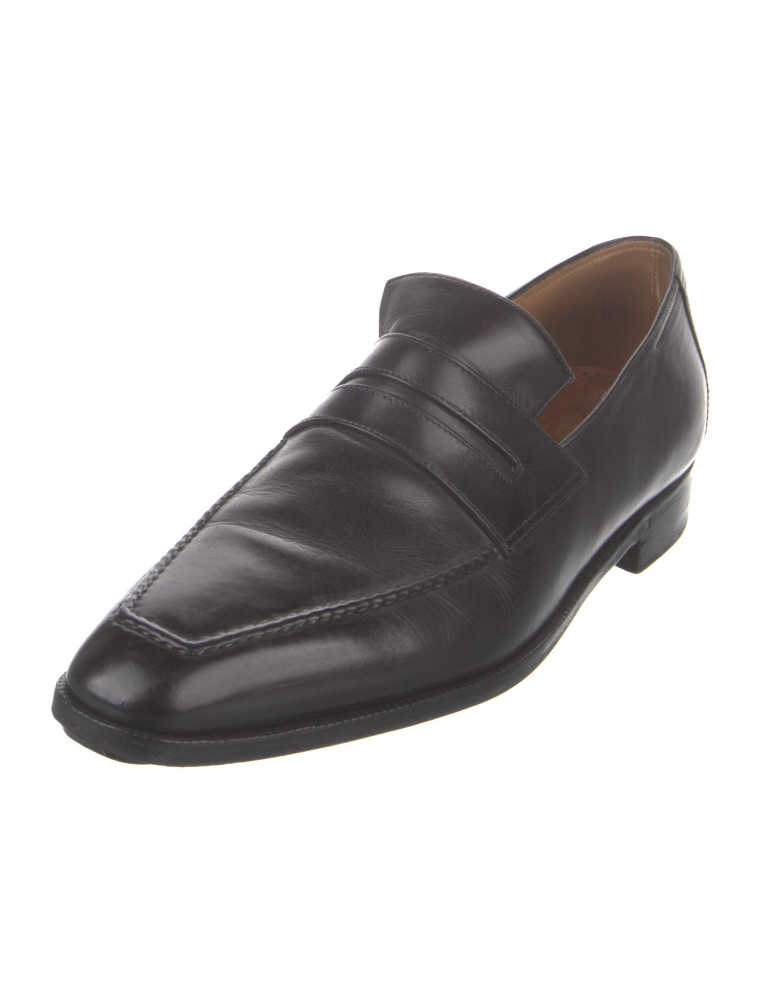 Berluti Leather Dress Loafers