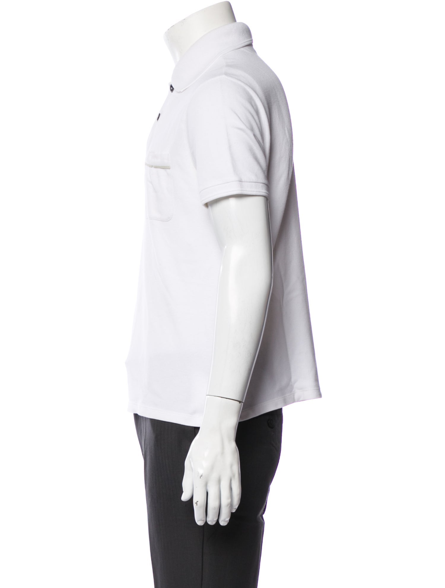 Berluti V-Neck Short Sleeve Polo Shirt