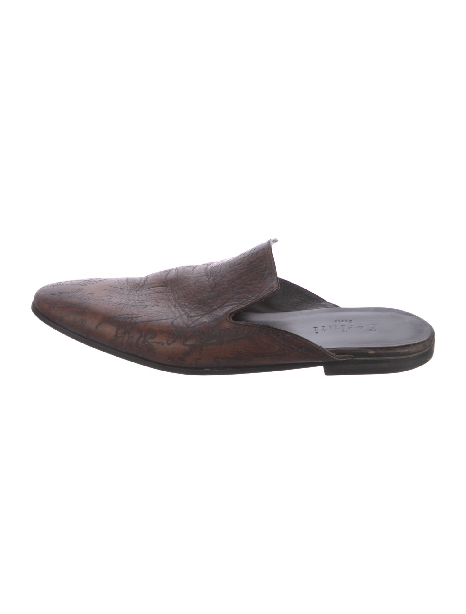 Berluti Leather Slippers