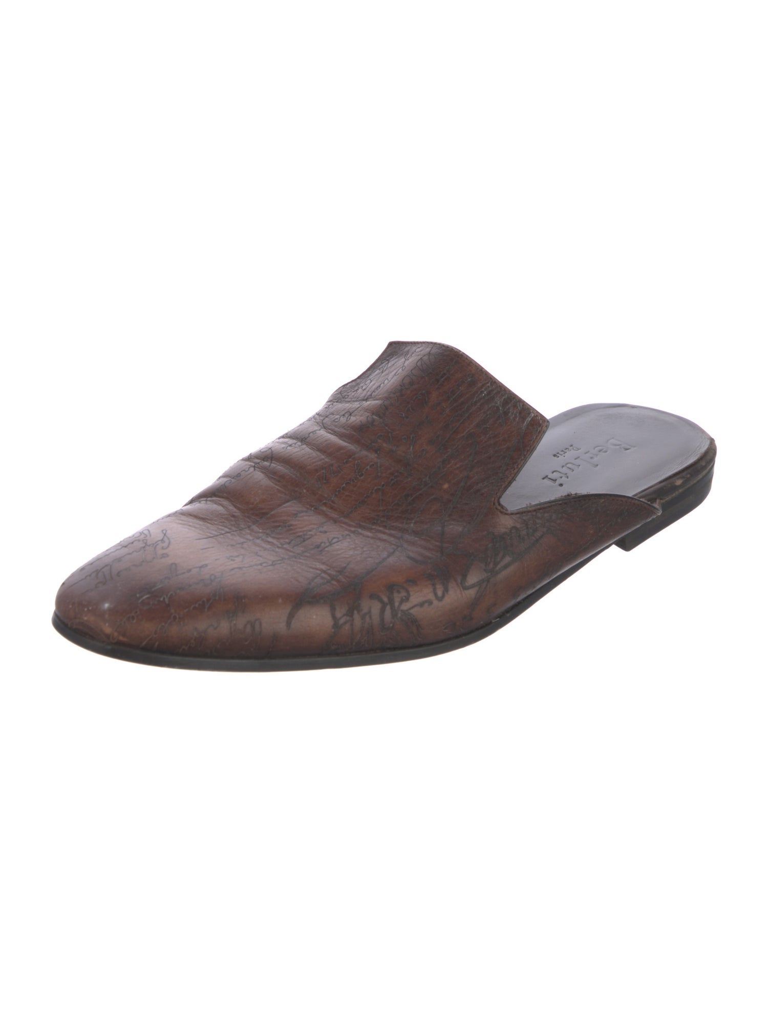 Berluti Leather Slippers