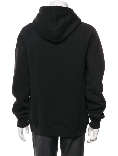 Berluti Graphic Print Mock Neck Hoodie