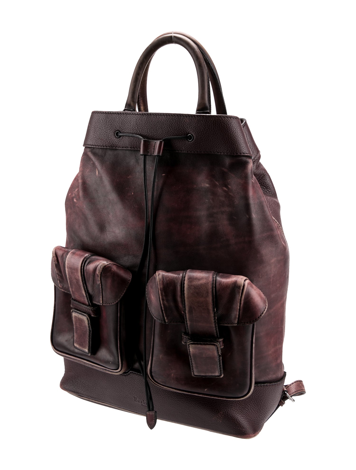 Berluti Leather Backpack