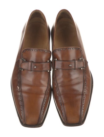 Berluti Leather Monk Straps