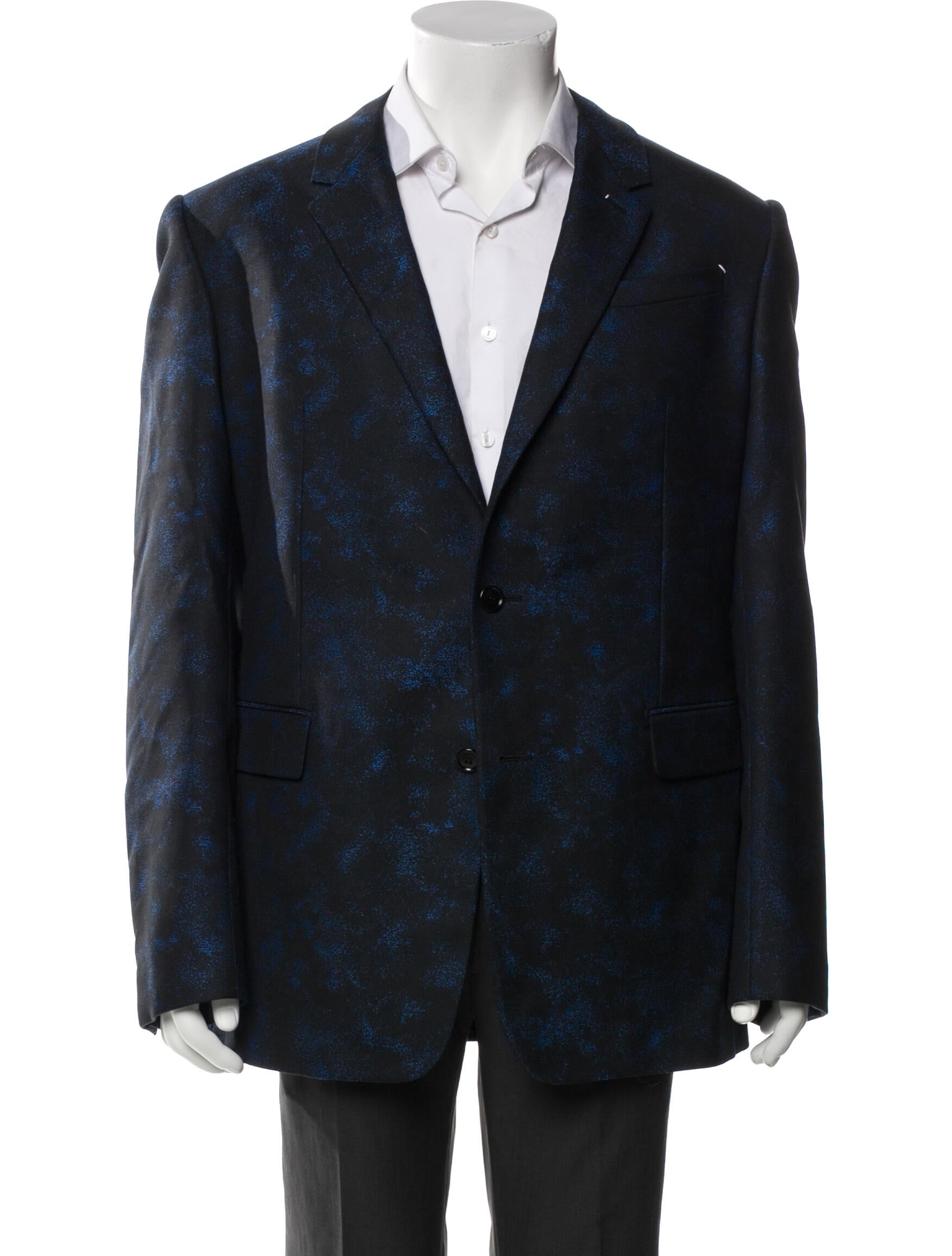 Berluti Wool Printed Blazer w/ Tags