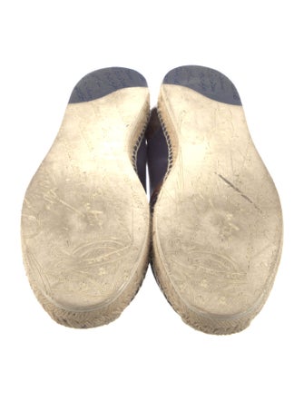 Berluti Canvas Colorblock Pattern Espadrilles