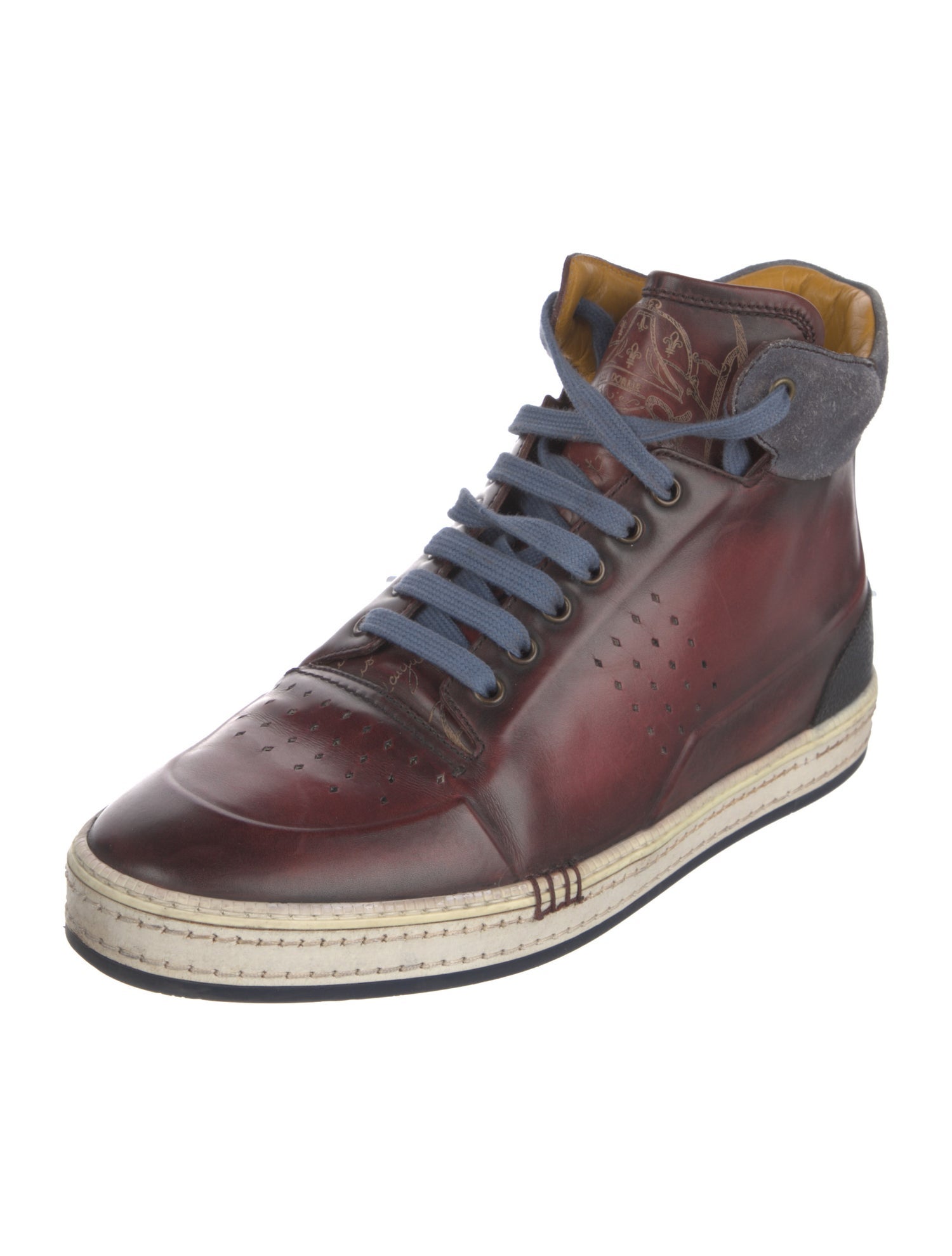 Berluti Leather Sneakers