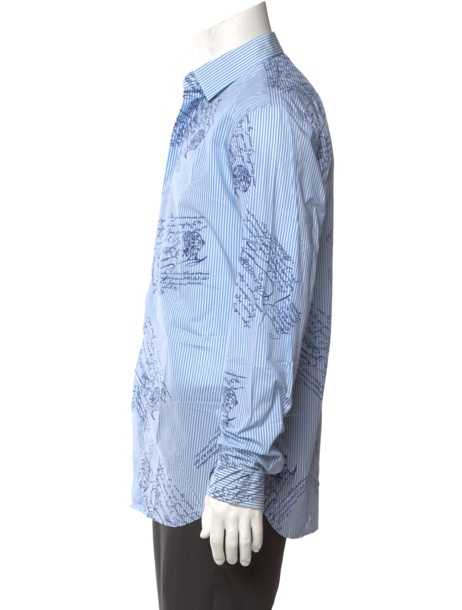 Berluti Printed Long Sleeve Shirt