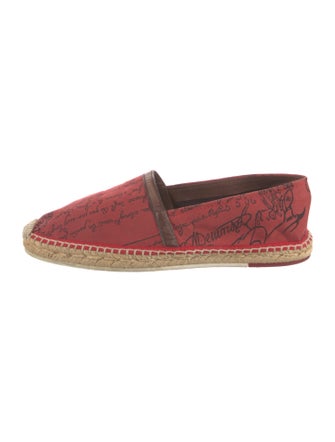 Berluti Canvas Printed Espadrilles