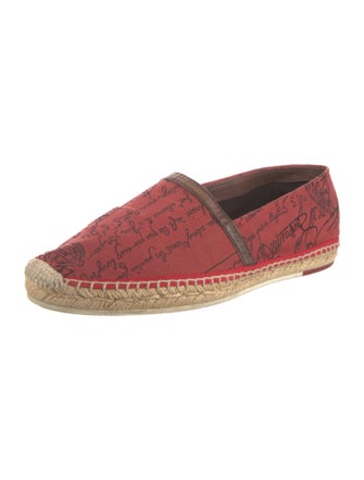 Berluti Canvas Printed Espadrilles