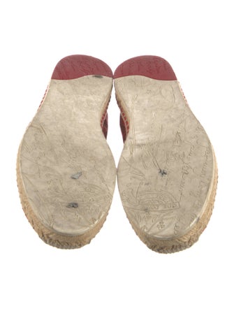 Berluti Canvas Printed Espadrilles