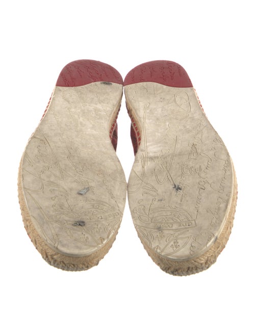 Berluti Canvas Printed Espadrilles