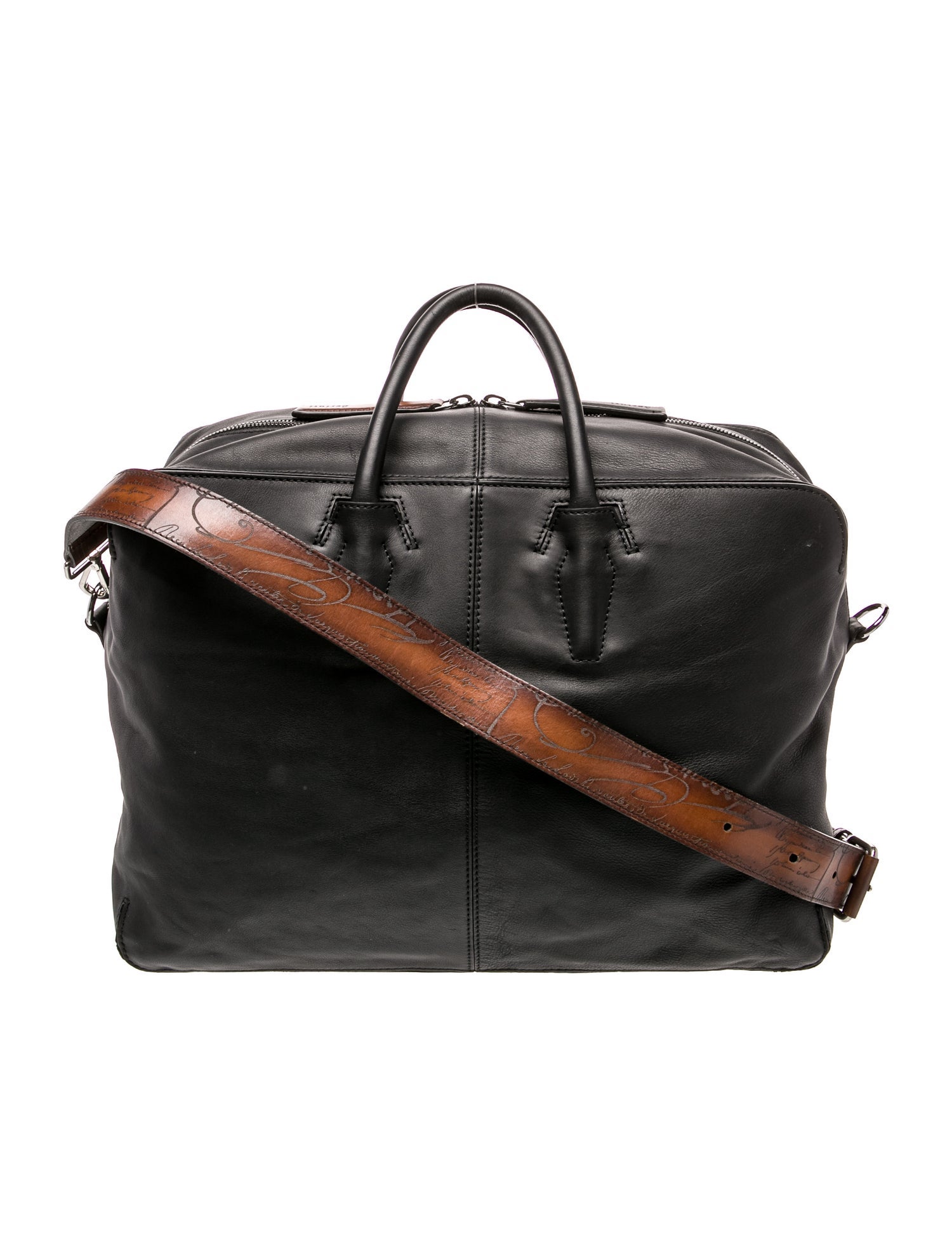 Berluti Leather carry on