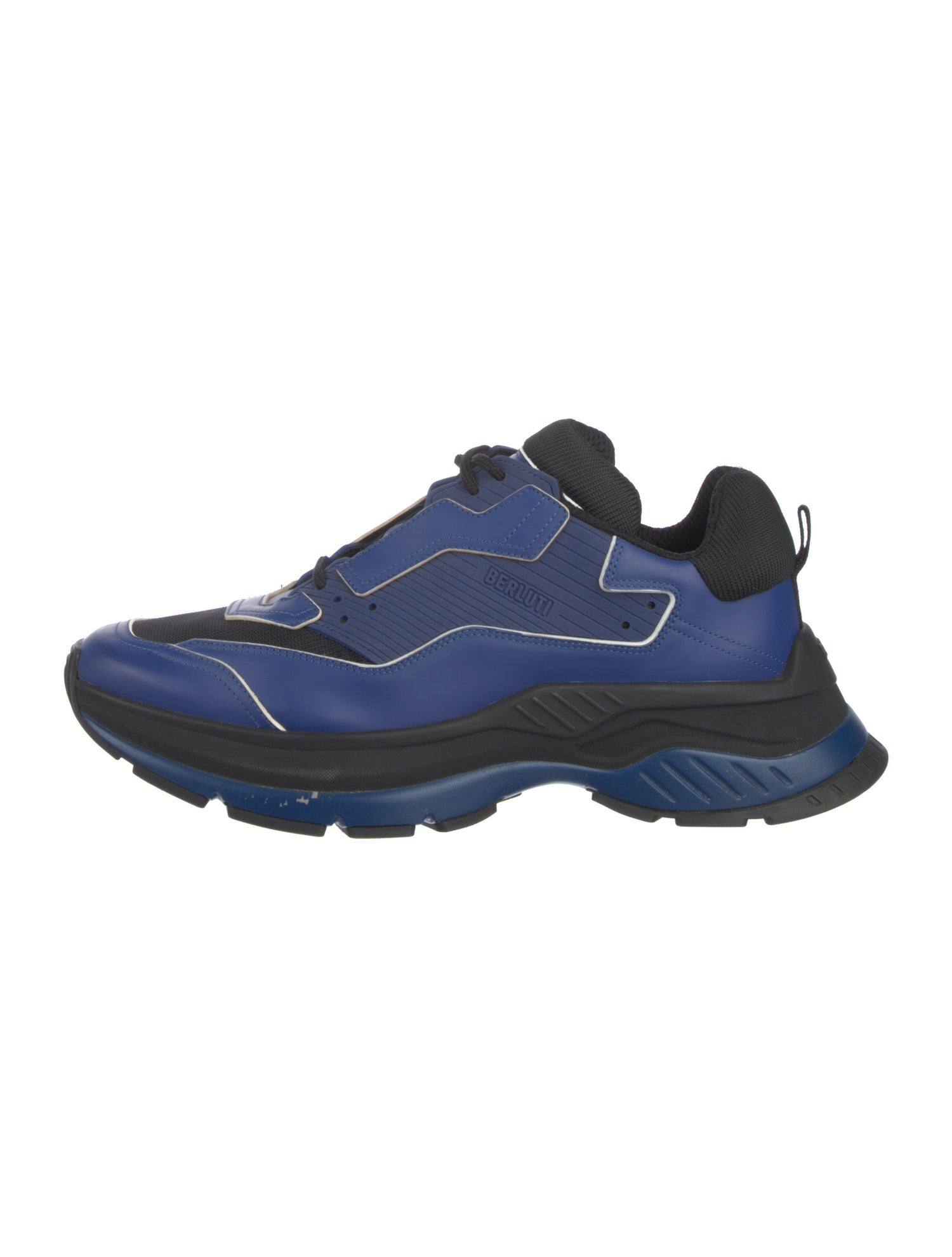 Berluti Leather Athletic Sneakers