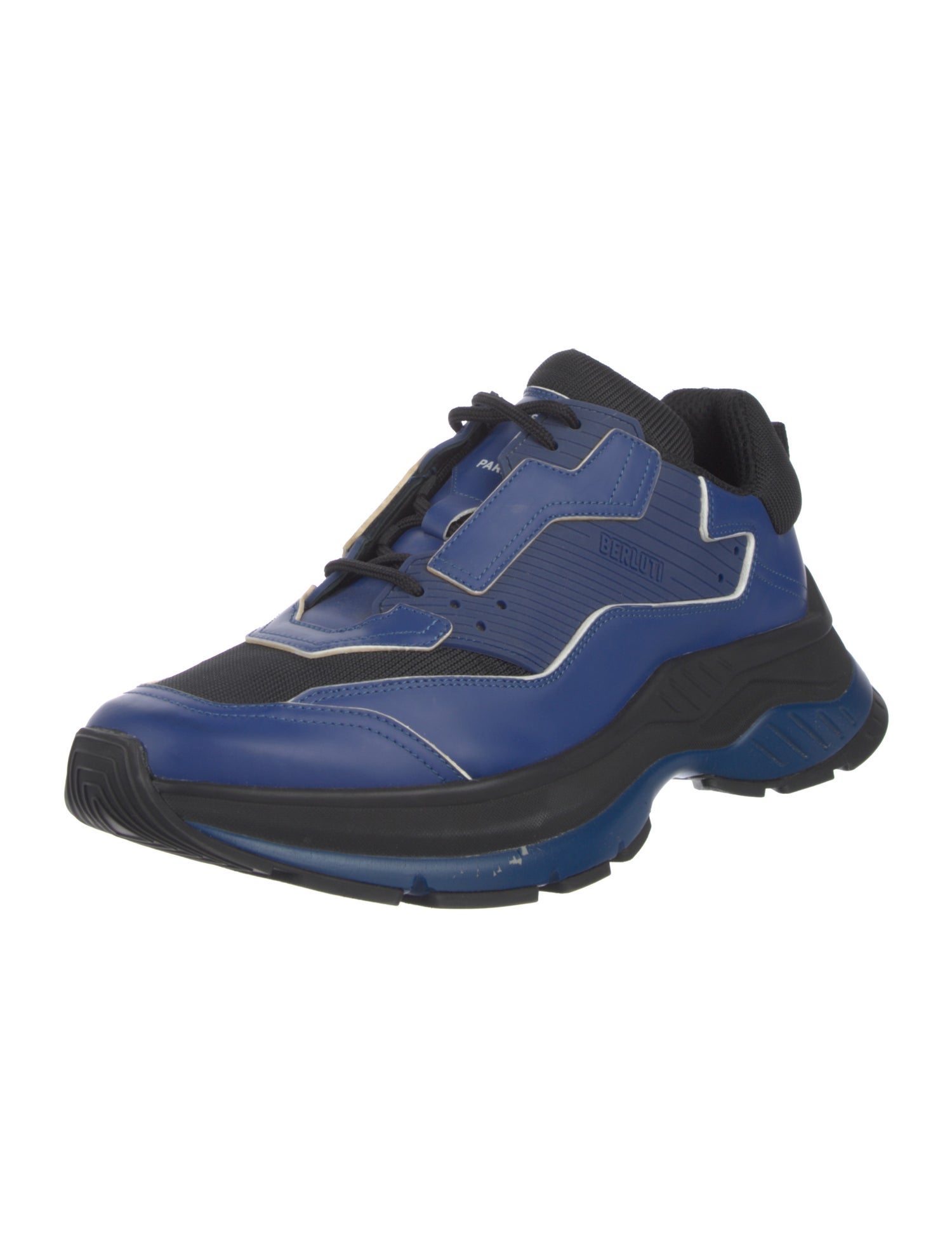 Berluti Leather Athletic Sneakers