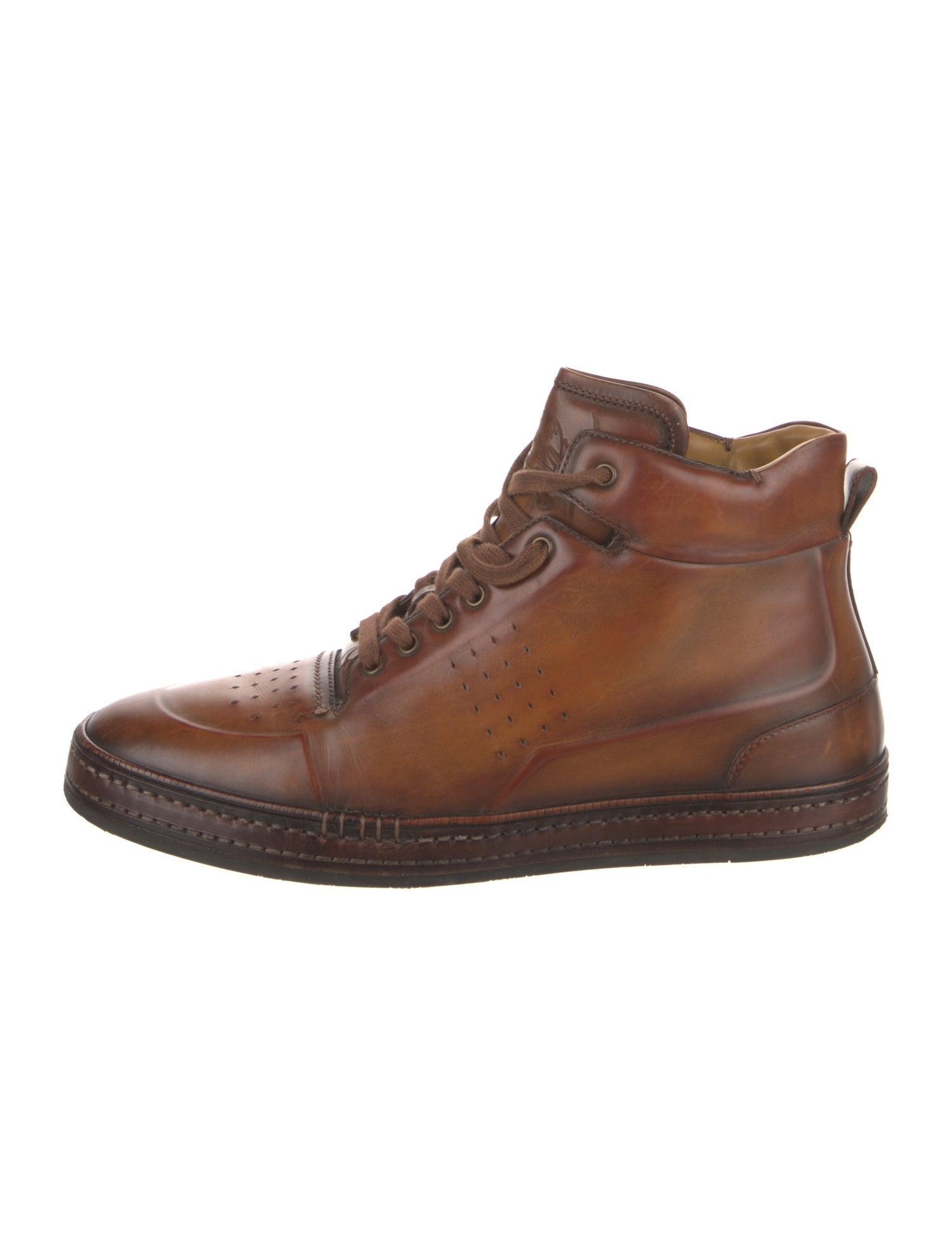 Berluti Leather Sneakers