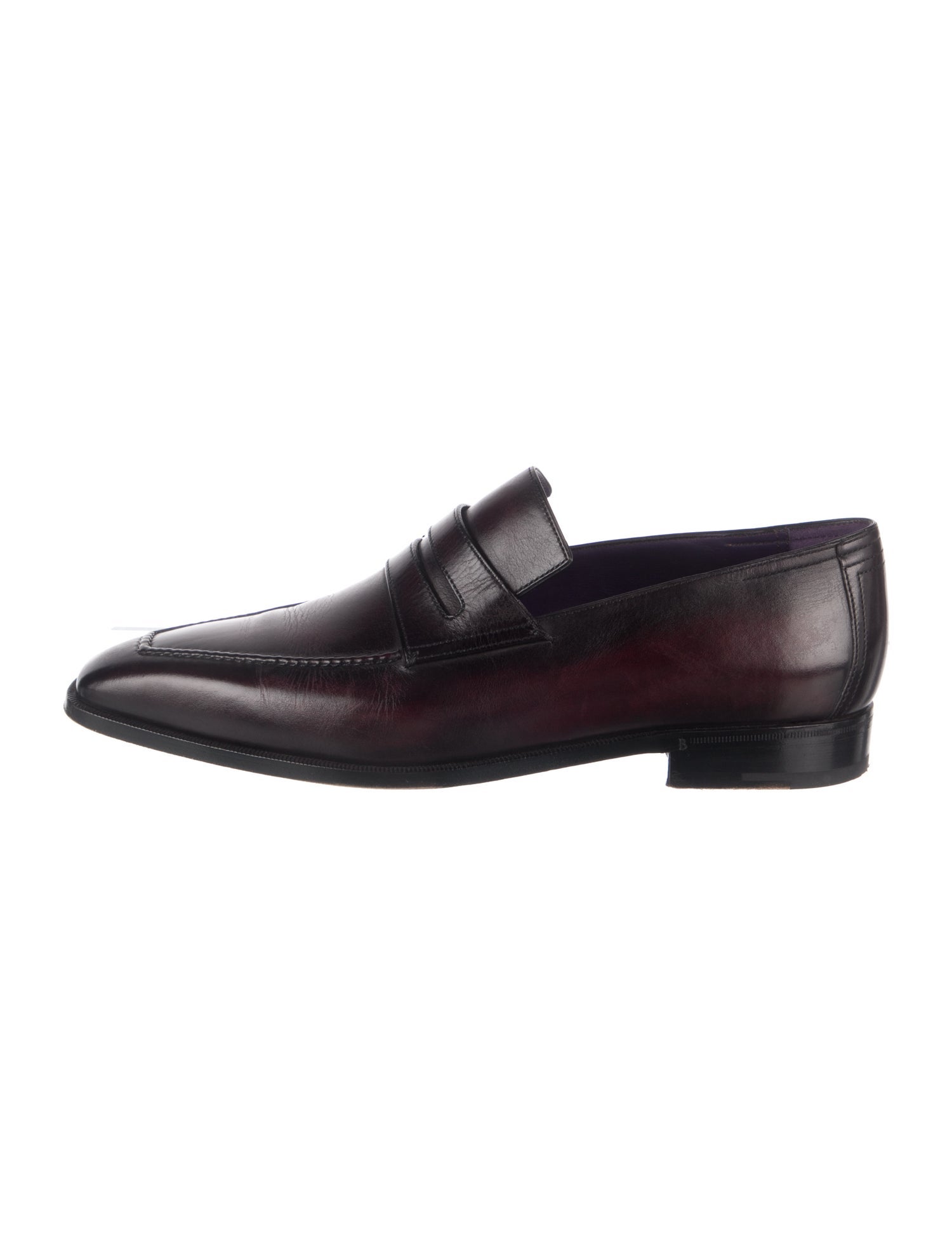 Berluti Leather Dress Loafers
