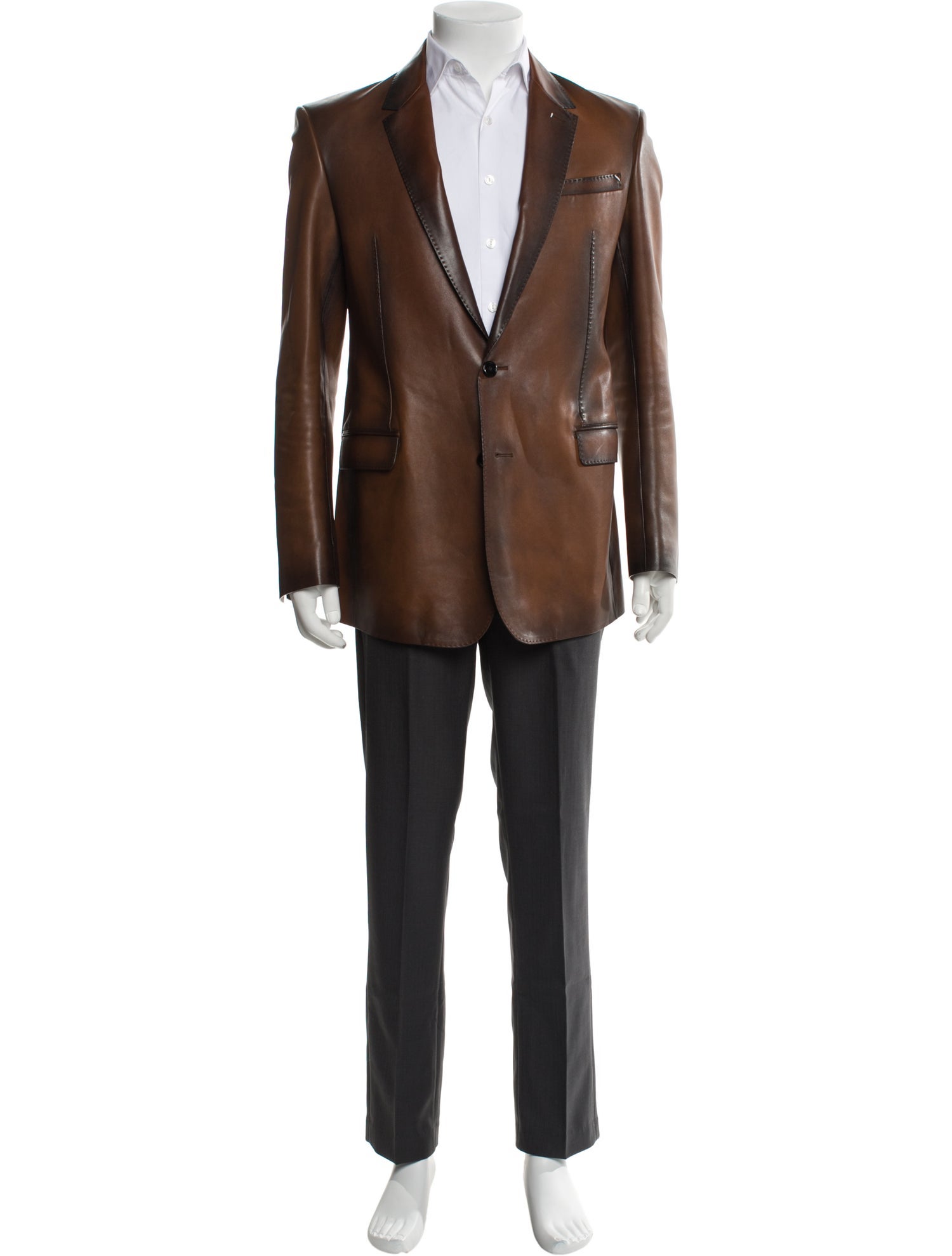 Berluti 2019 Calfskin Blazer