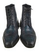 Berluti Leather Lace-Up Boots