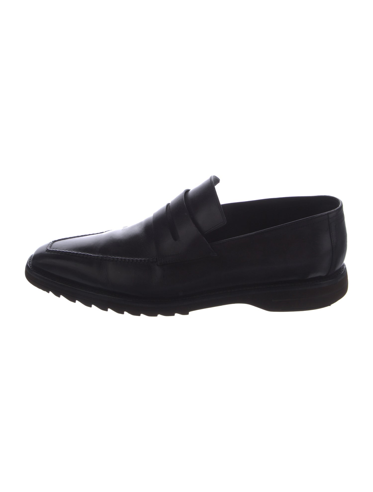 Berluti Leather Dress Loafers