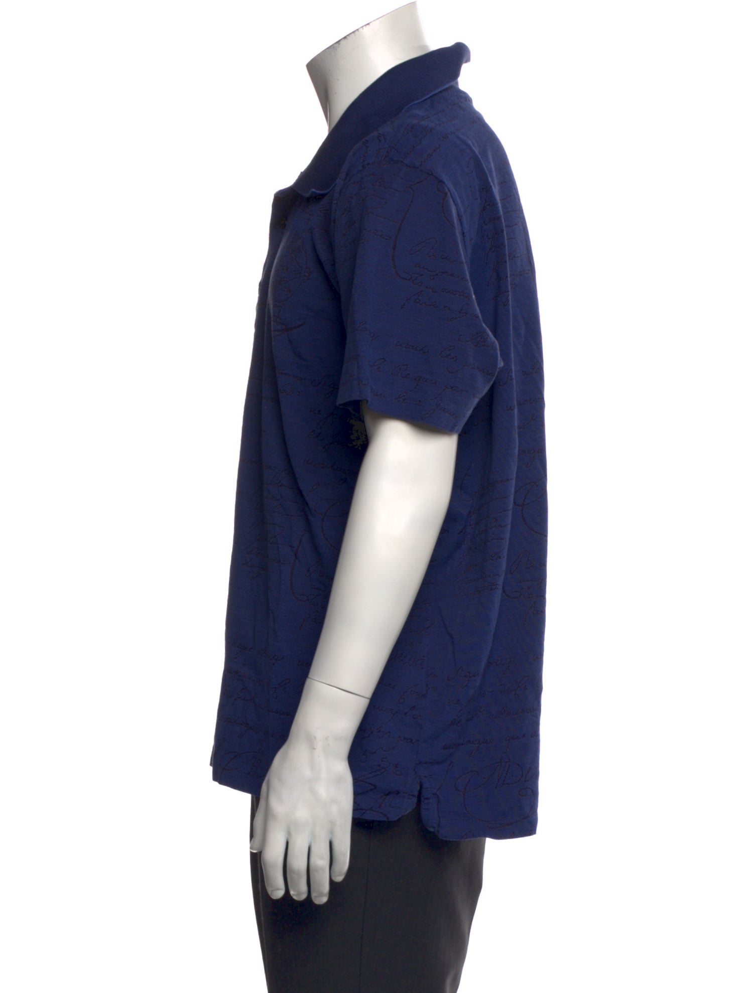 Berluti Crew Neck Short Sleeve Polo Shirt