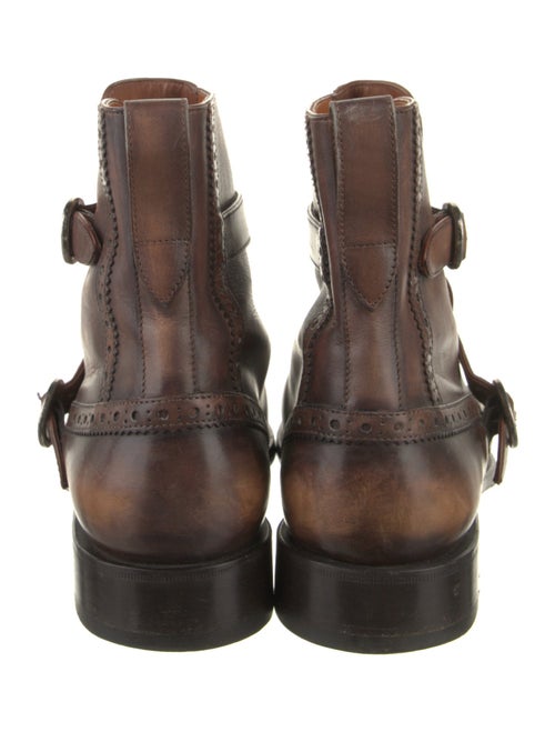 Berluti Leather Monk Straps