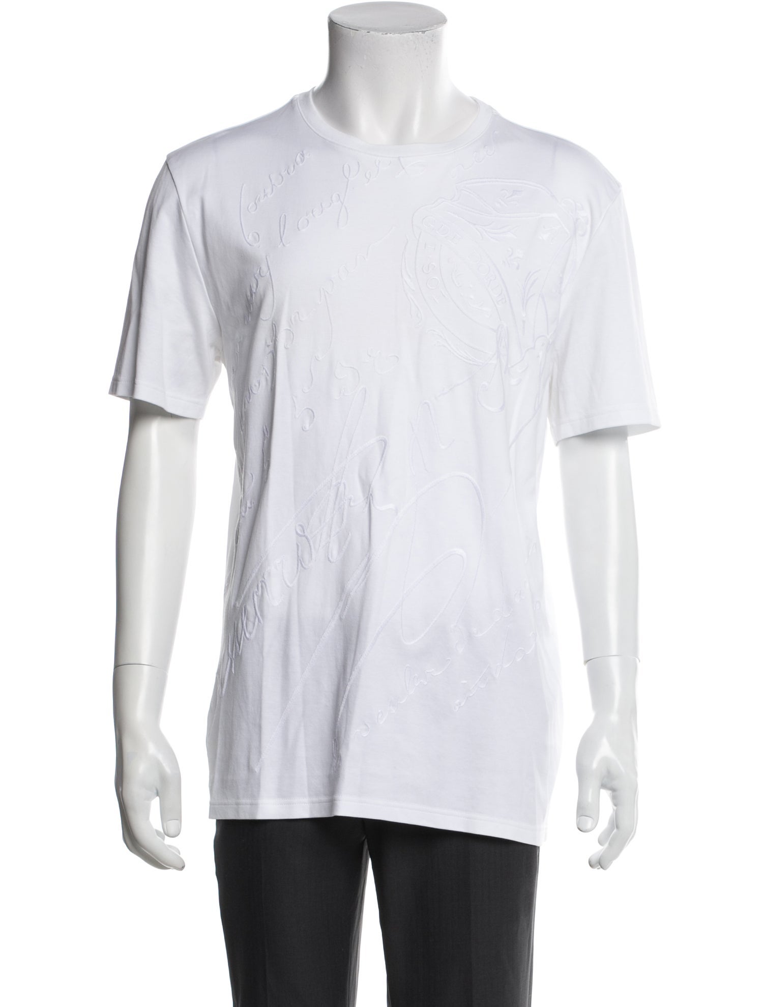 Berluti Crew Neck Short Sleeve T-Shirt