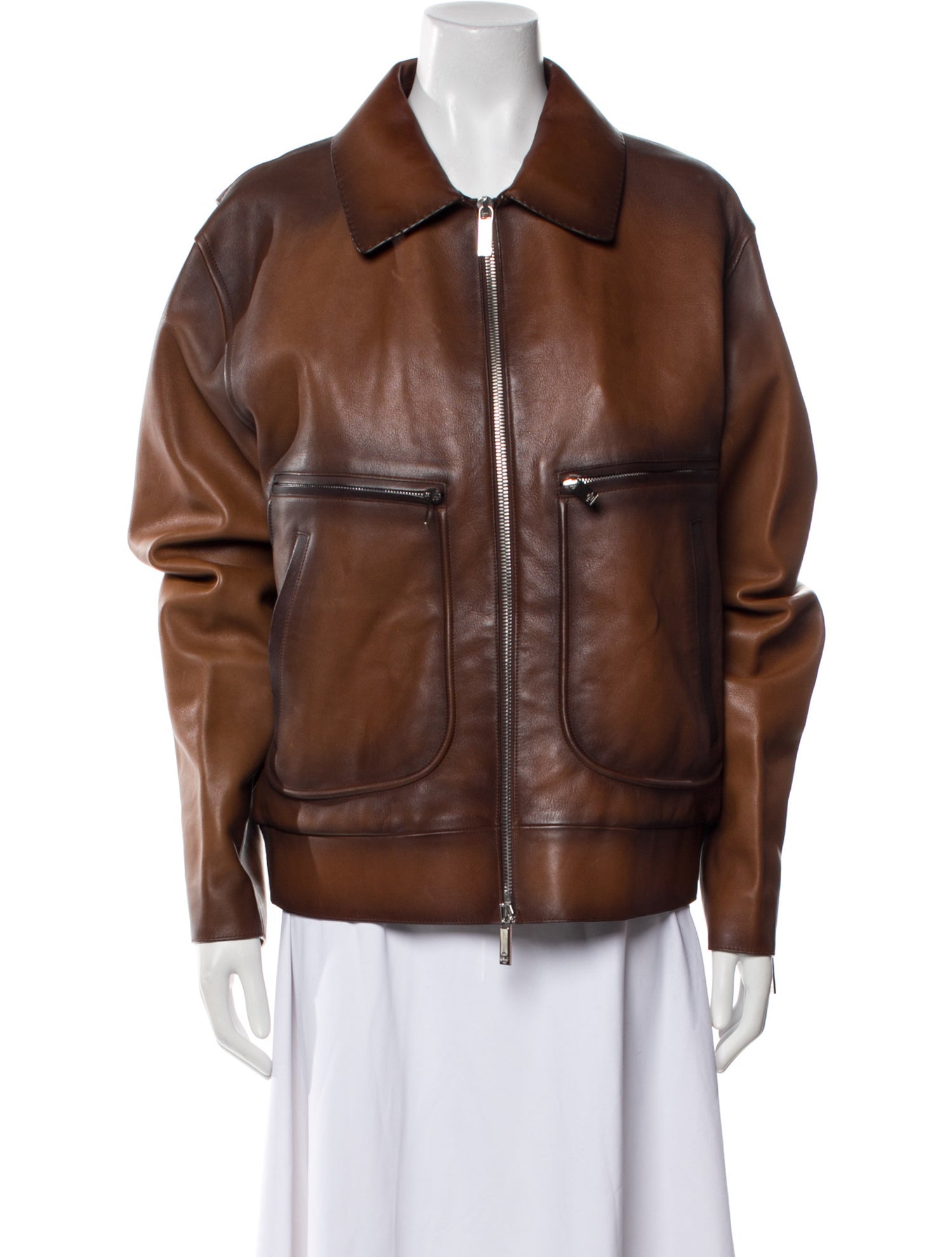 Berluti Calfskin Moto Jacket