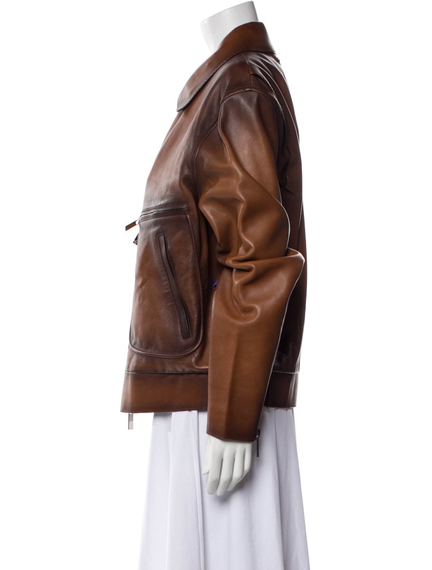Berluti Calfskin Moto Jacket