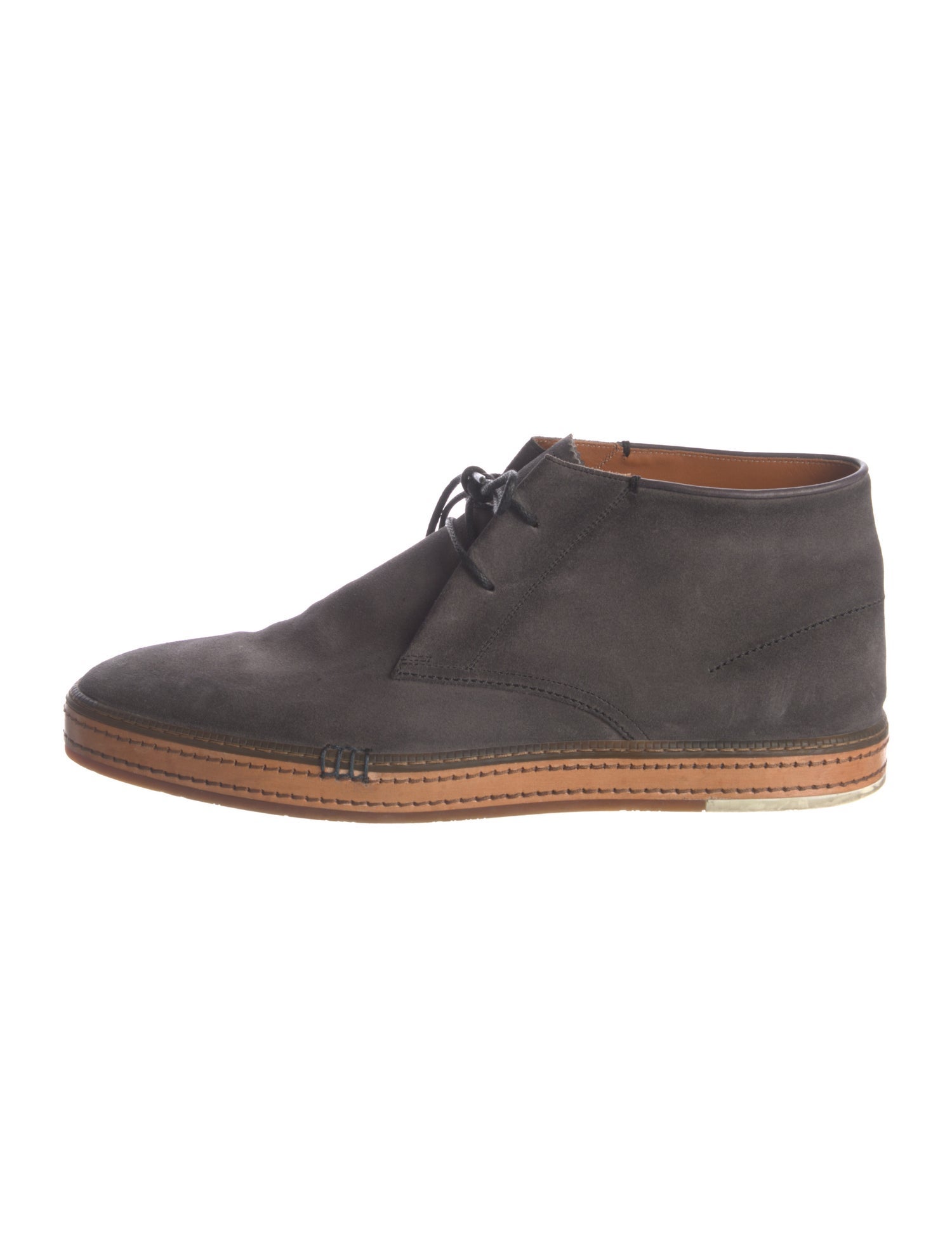 Berluti Suede Lace-Up Boots