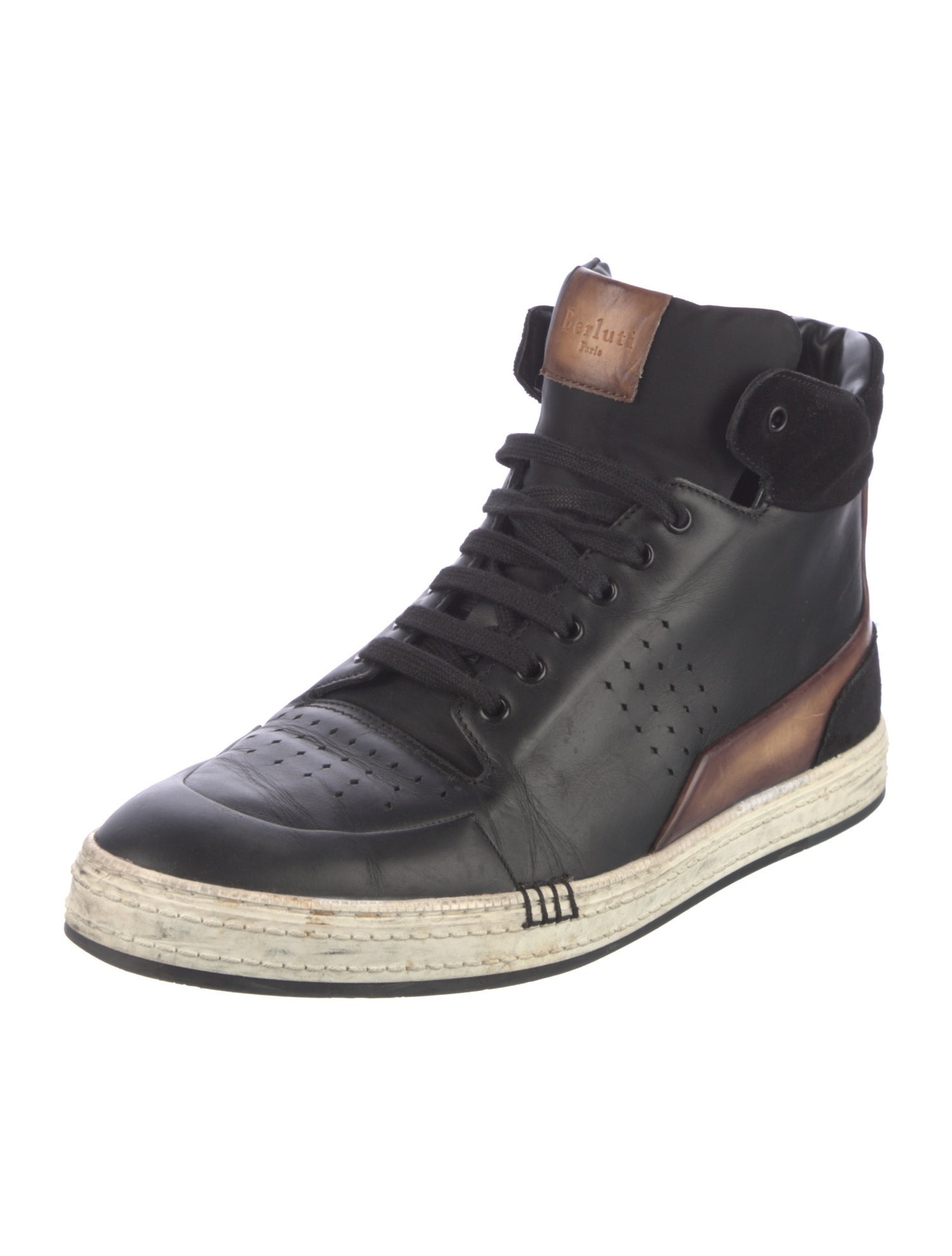 Berluti Leather Sneakers