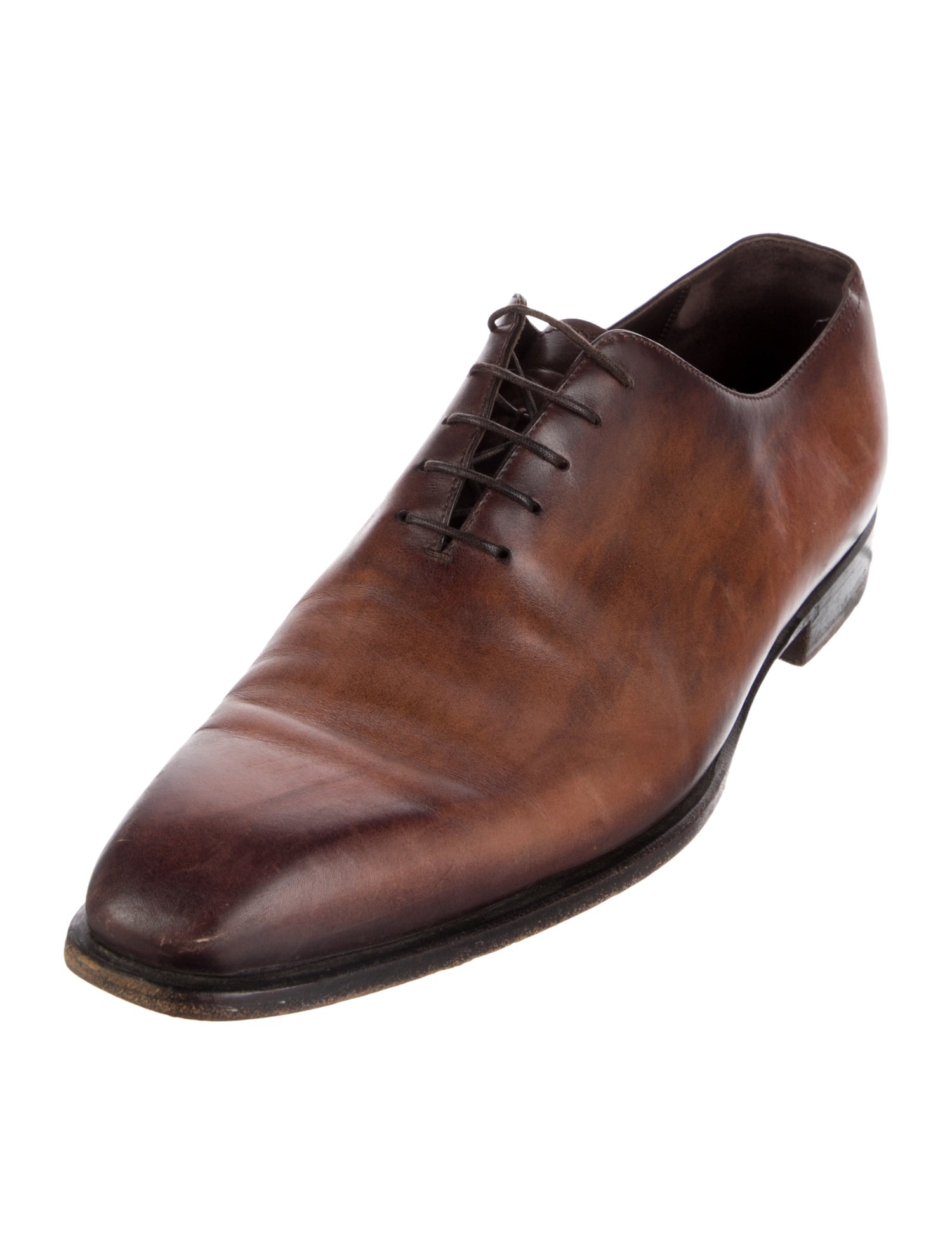 Berluti Leather Oxfords