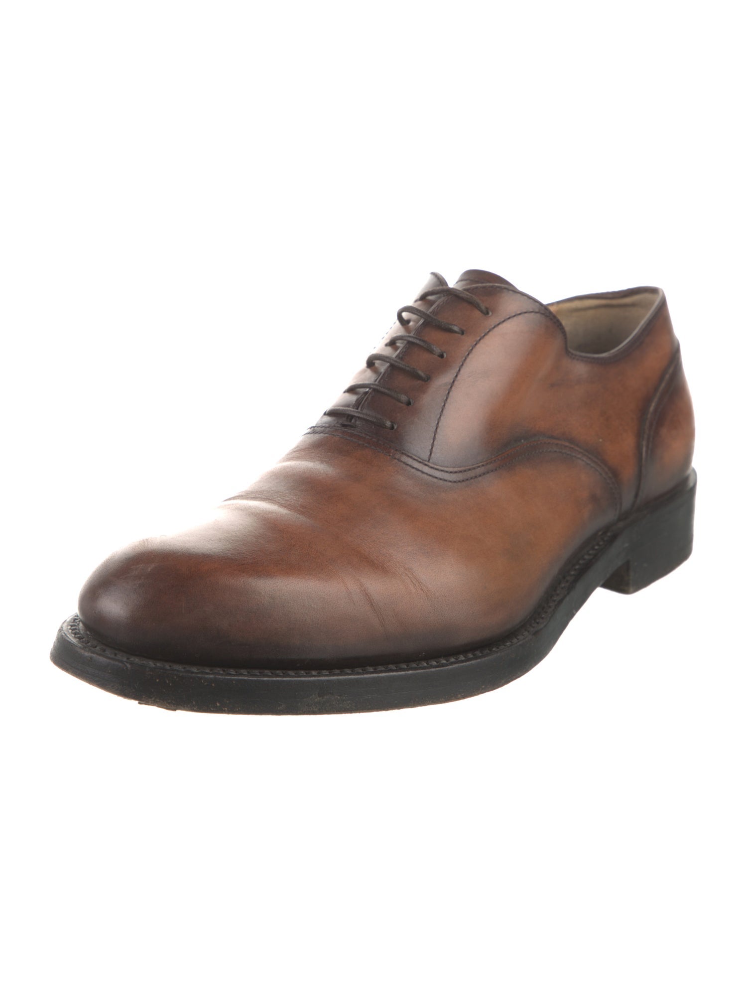 Berluti Leather Oxfords