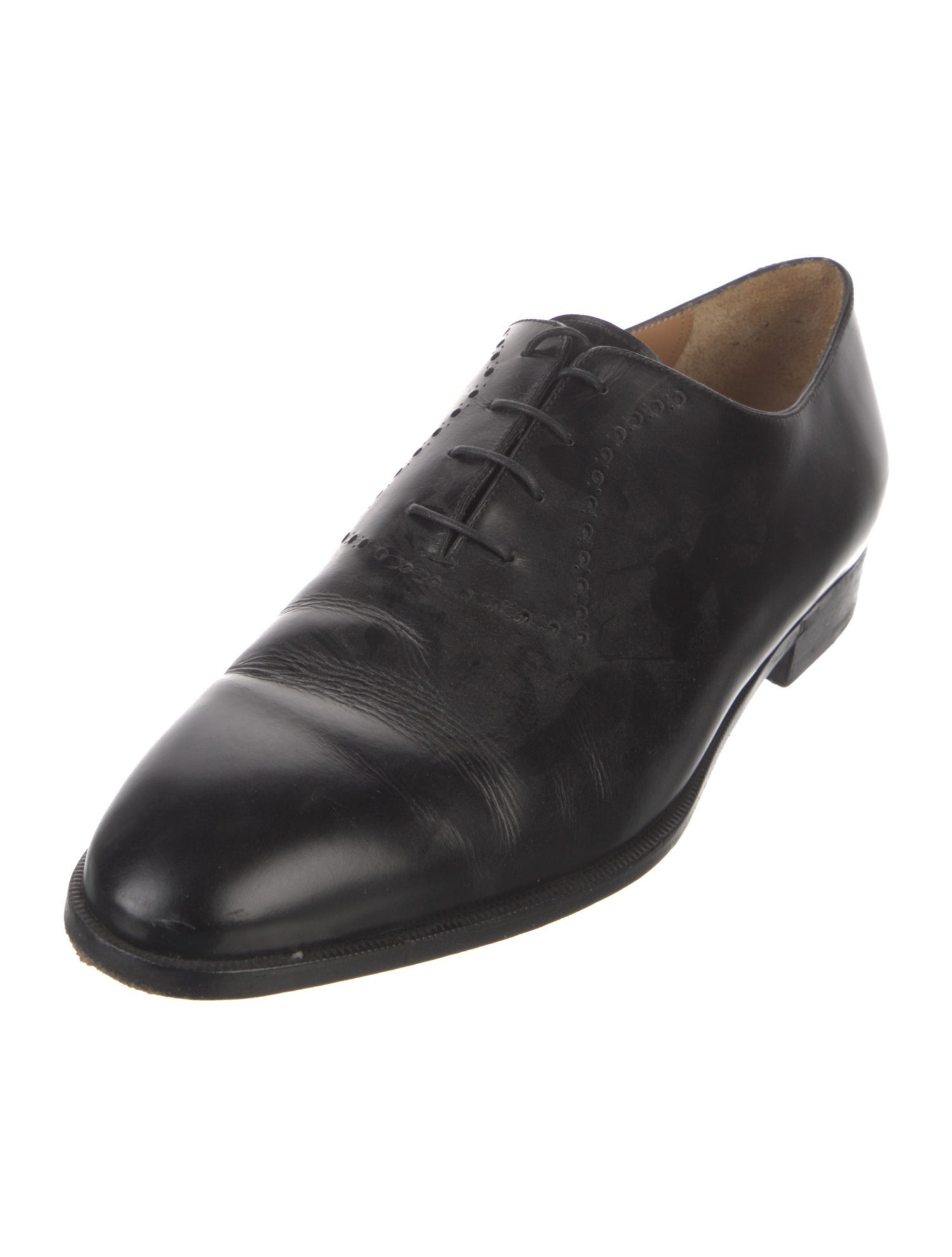Berluti Leather Oxfords