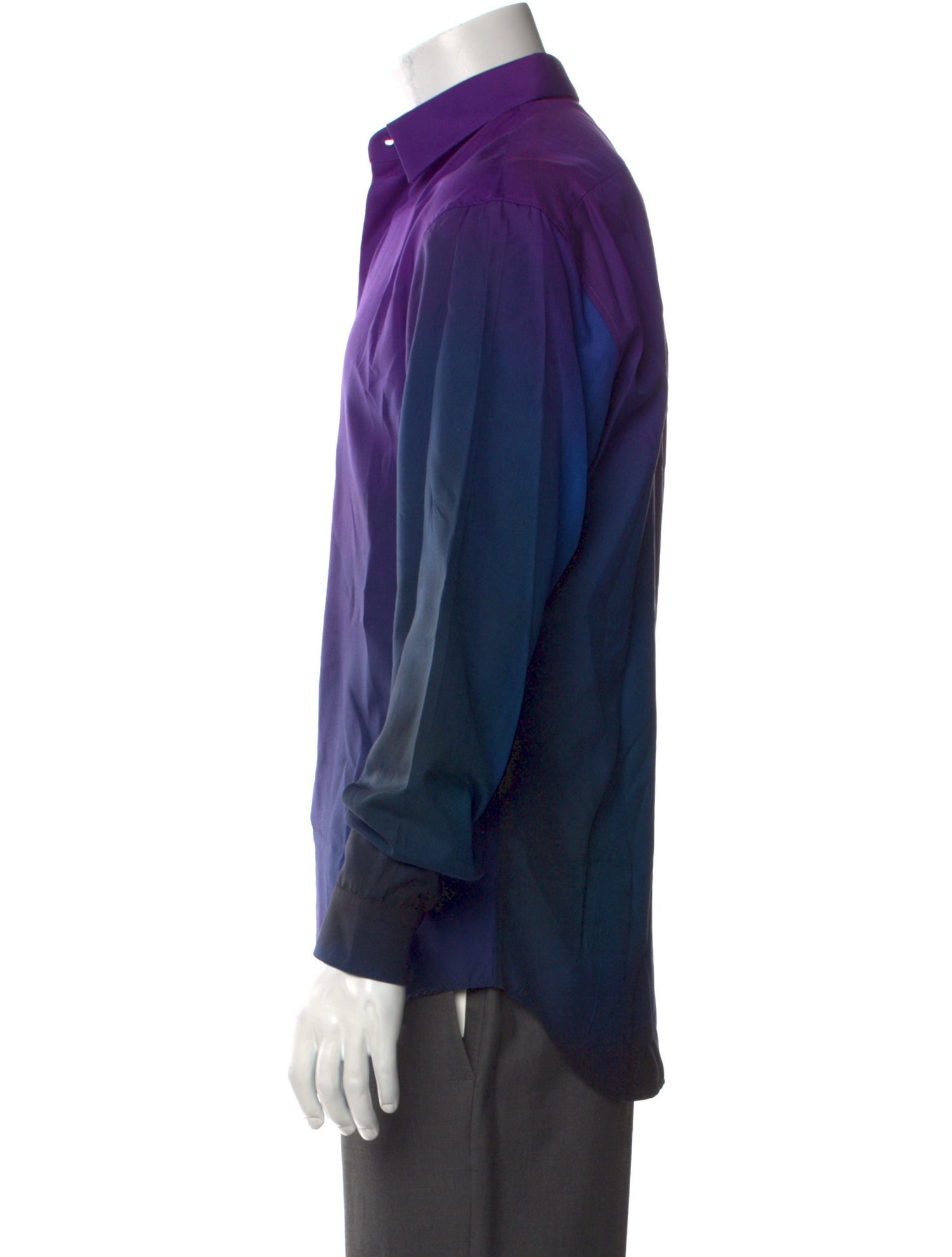 Berluti Silk Long Sleeve Shirt