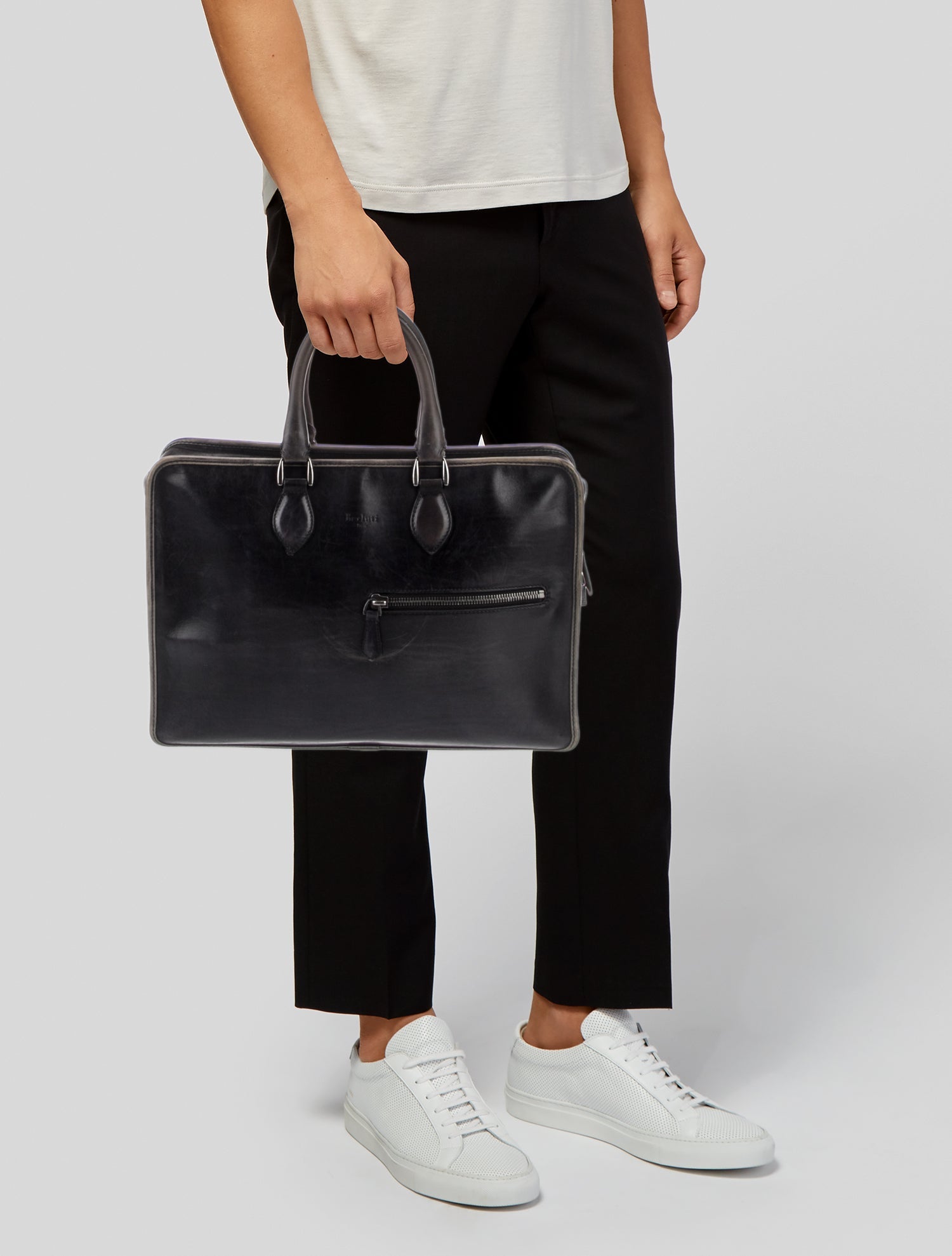 Berluti Leather Briefcase