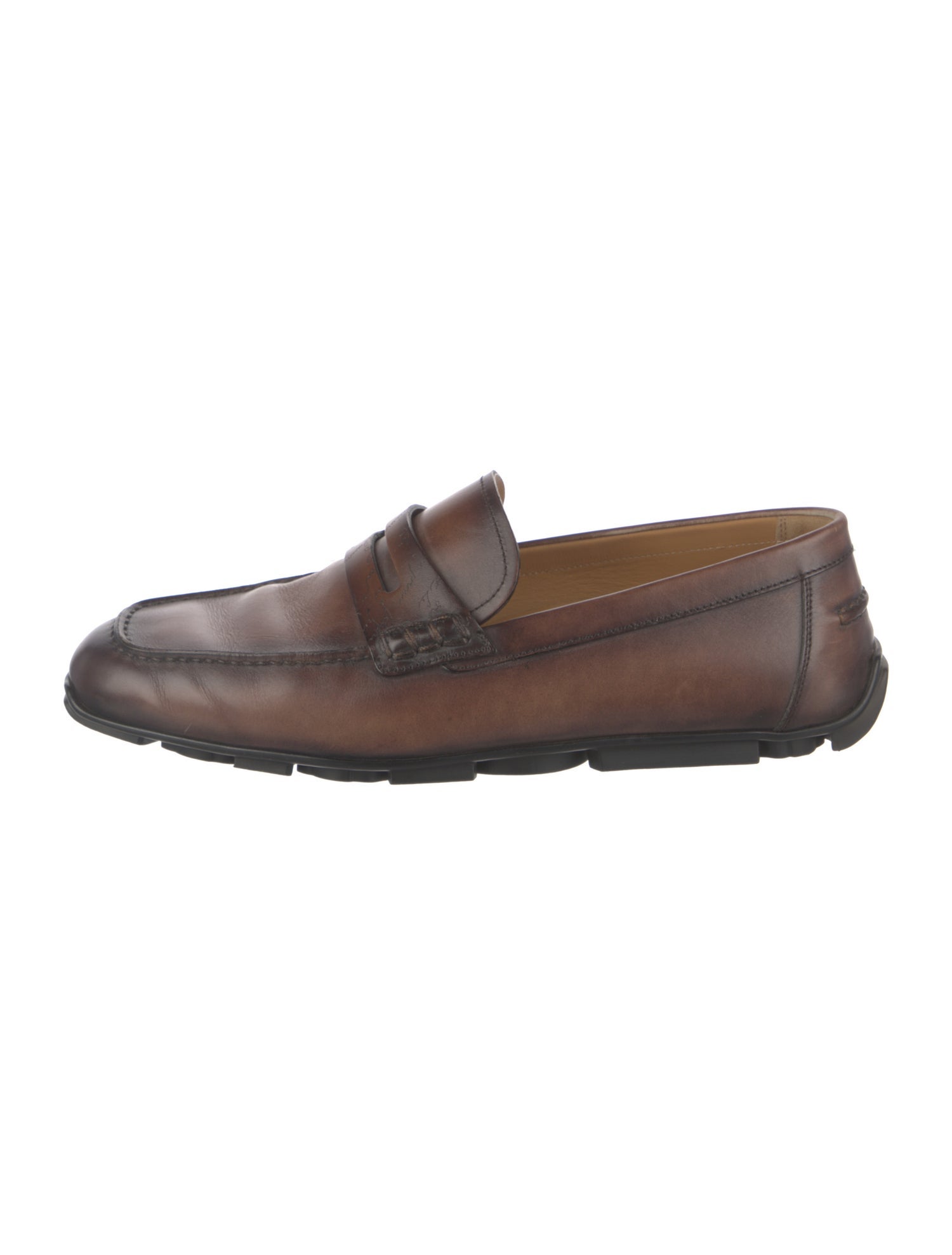 Berluti Leather Moccasins