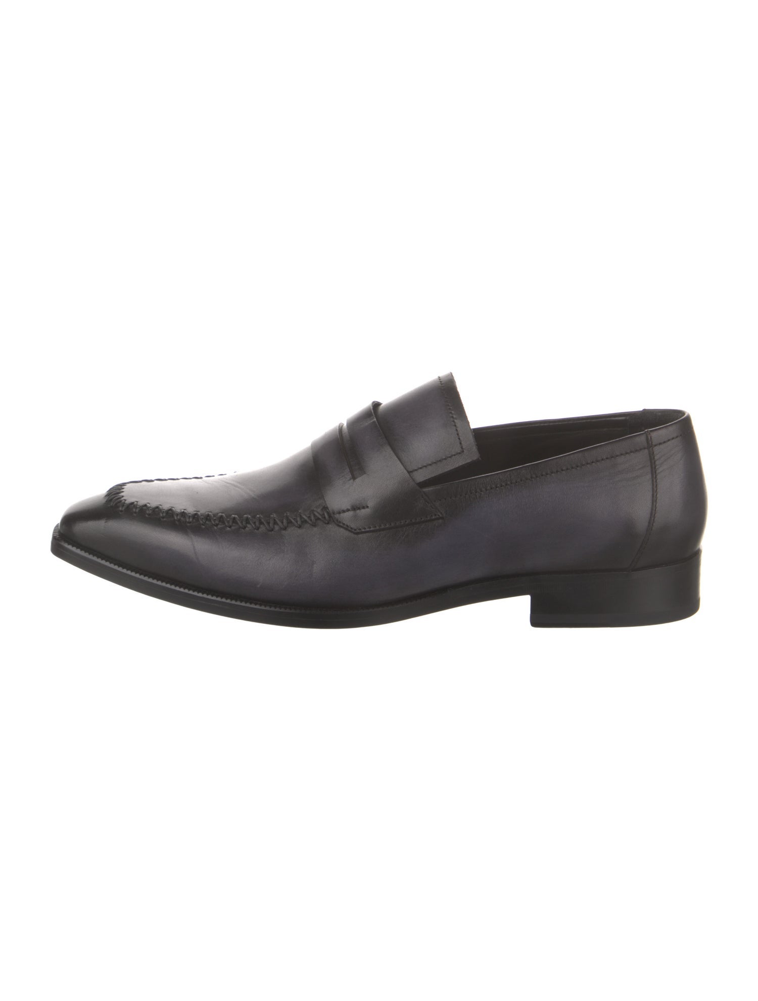Berluti Leather Dress Loafers