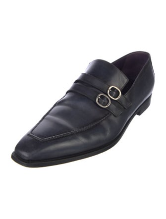 Berluti Leather Monk Straps