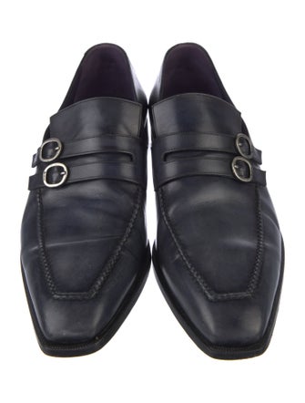 Berluti Leather Monk Straps