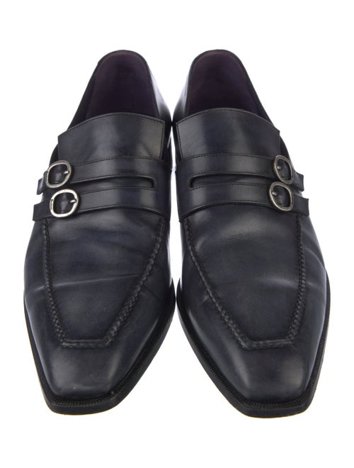 Berluti Leather Monk Straps