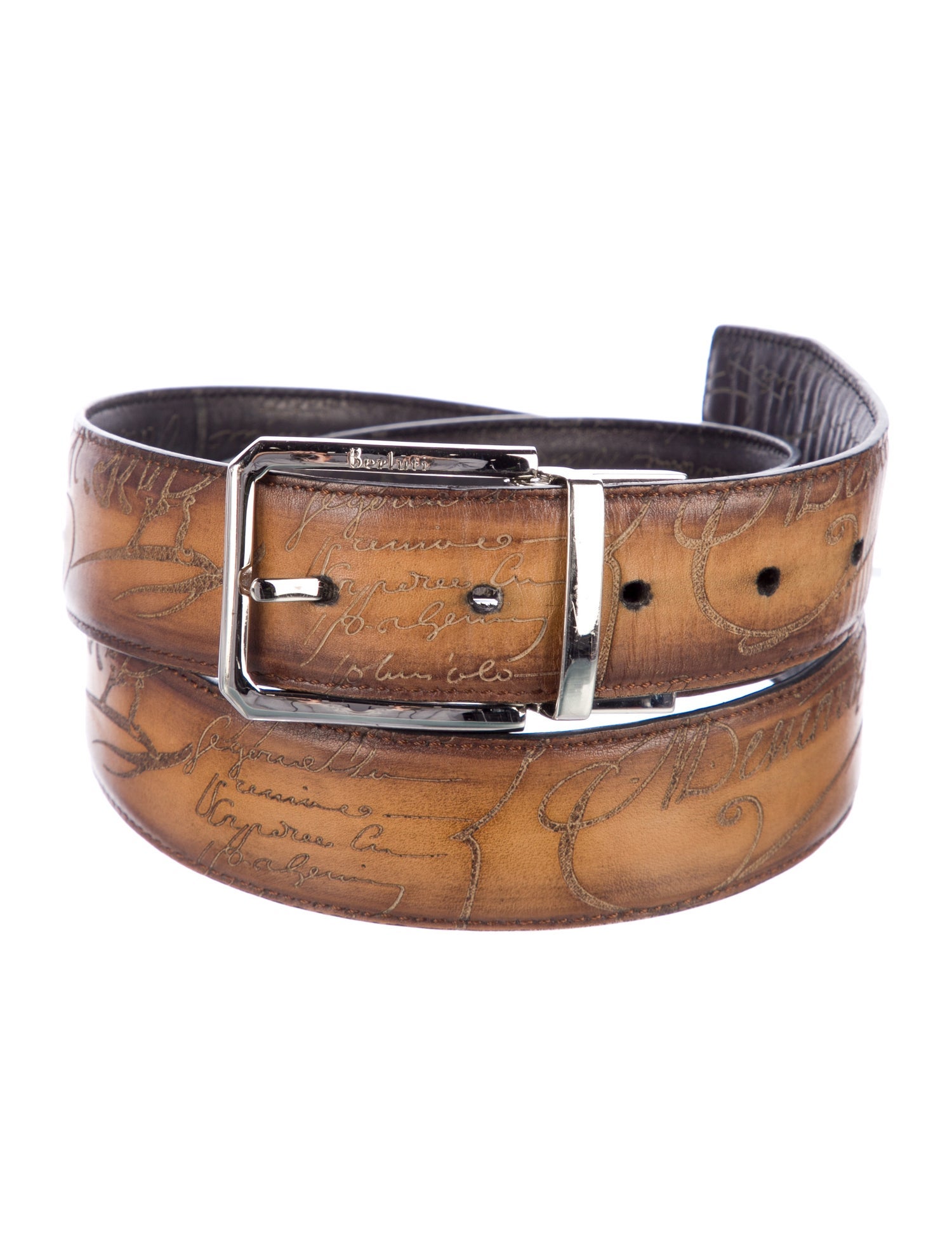 Berluti Leather Waist Belt